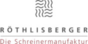 Logo Röthlisberger AG, Die Schreinermanufaktur